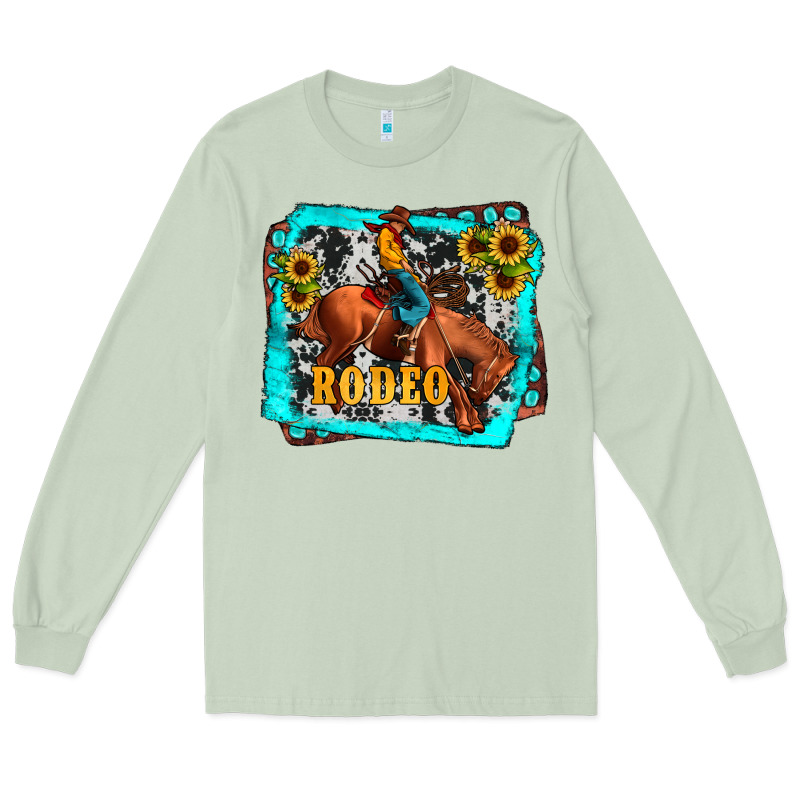 Western Rodeo Long Sleeve Tee by JahusDesignShop | Teevron
