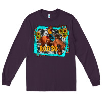 Plum western rodeo Long Sleeve Tee - JahusDesignShop