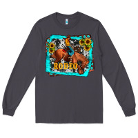Smoke western rodeo Long Sleeve Tee - JahusDesignShop