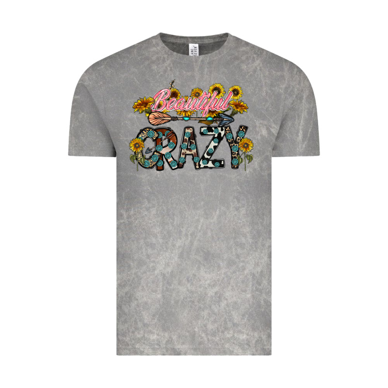 Beautiful Crazy Vintage Tee by CowhideDigitalArt | Teevron