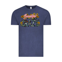 Vintage Denim beautiful crazy Vintage Tee - CowhideDigitalArt