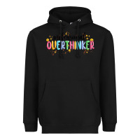 Black professional overthinker Heavyweight Hoodie - MaliasSmallBusiness