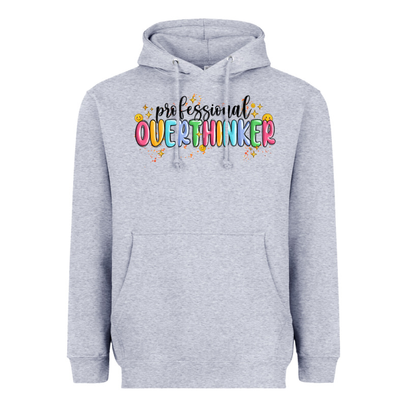 Professional Overthinker Heavyweight Hoodie by MaliasSmallBusiness | Teevron