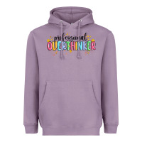 Lavender professional overthinker Heavyweight Hoodie - MaliasSmallBusiness