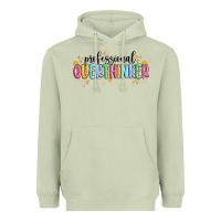 Matcha professional overthinker Heavyweight Hoodie - MaliasSmallBusiness