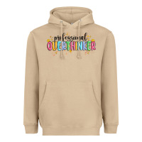Mushroom professional overthinker Heavyweight Hoodie - MaliasSmallBusiness