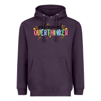 Plum professional overthinker Heavyweight Hoodie - MaliasSmallBusiness
