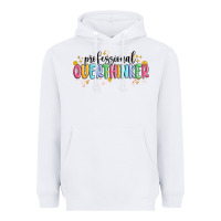 White professional overthinker Heavyweight Hoodie - MaliasSmallBusiness