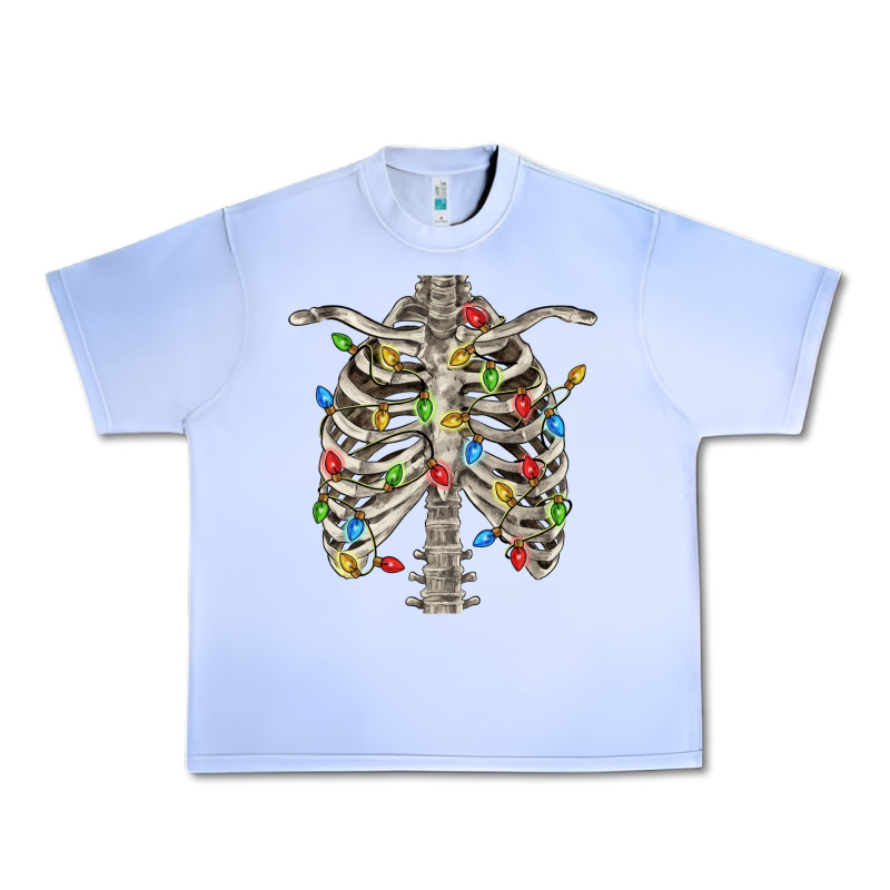 Christmas Rib Cage Urban Heavy Tee by FaDigitalArtStudio | Teevron
