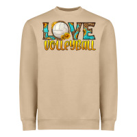 Mushroom love volleyball Heavyweight Sweatshirt - HRA Design Shop