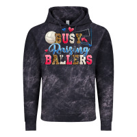 Cloud Black busy raising ballers volleyball Vintage Hoodie - Zillion Design Studio
