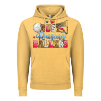 Vintage Mustard busy raising ballers volleyball Vintage Hoodie - Zillion Design Studio