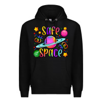 Black safe space Premium Hoodie - Artiststas