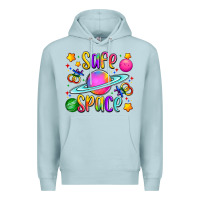 Blue Mist safe space Premium Hoodie - Artiststas
