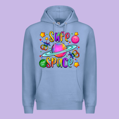Safe Space Premium Hoodie Designed By Artiststas