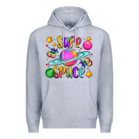 Heather Grey safe space Premium Hoodie - Artiststas