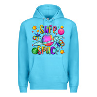 Ocean Blue safe space Premium Hoodie - Artiststas