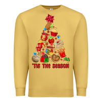 Antique Gold tis the season mexican christmas Premium Sweatshirt - MaliasSmallBusiness