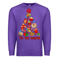 Purple tis the season mexican christmas Premium Sweatshirt - MaliasSmallBusiness