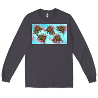 Smoke dinosaur stegosaurus sippy cup Long Sleeve Tee - Artiststas