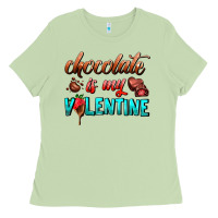 Matcha chocolate is my valentine Ladies Tee - AdoDesignShop