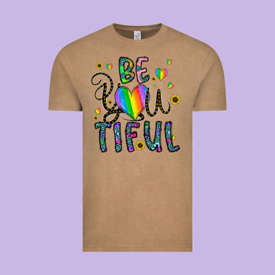 Be You Tiful Vintage Tee Designed By Cowhidedigitalart