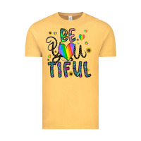 Vintage Mustard be you tiful Vintage Tee - CowhideDigitalArt