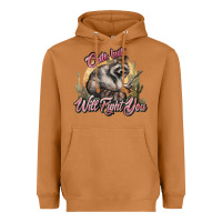 Meerkat cute but will fight you racoon western Heavyweight Hoodie - NancyCooperArtShop