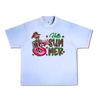 Grape Ice hello summer Urban Heavy Tee - CowhideDigitalArt