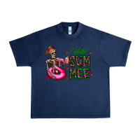 Navy hello summer Urban Heavy Tee - CowhideDigitalArt