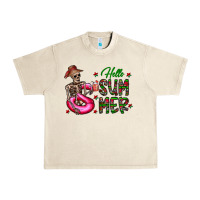 Sandshell hello summer Urban Heavy Tee - CowhideDigitalArt
