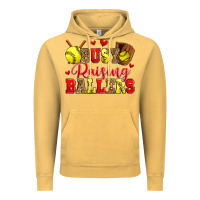 Vintage Mustard busy raising ballers softball Vintage Hoodie - Zillion Design Studio
