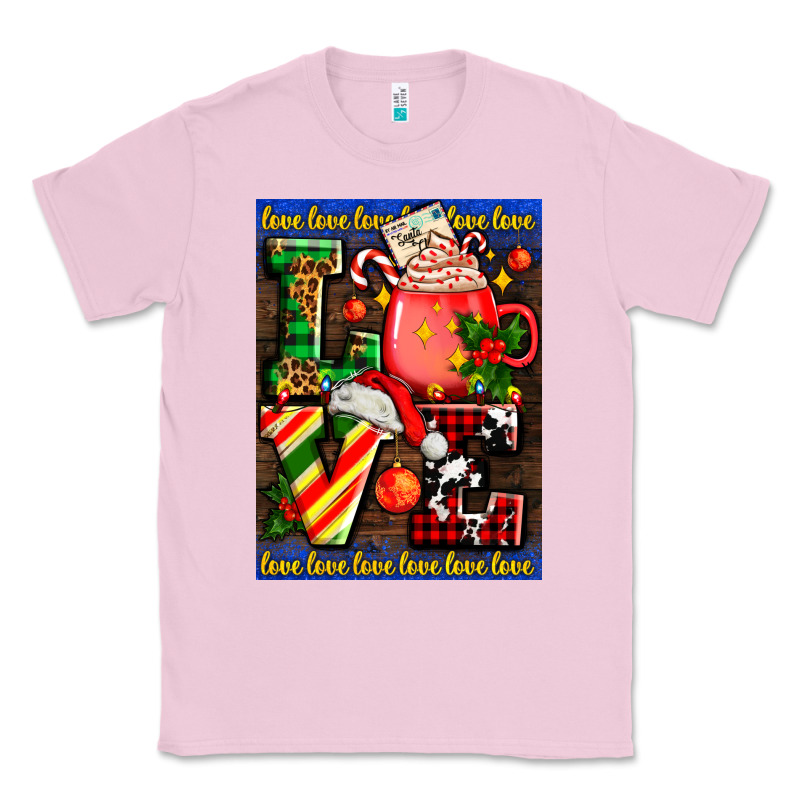 Love Coffee Cup Christmas Classic Tee by AdoDesignShop | Teevron