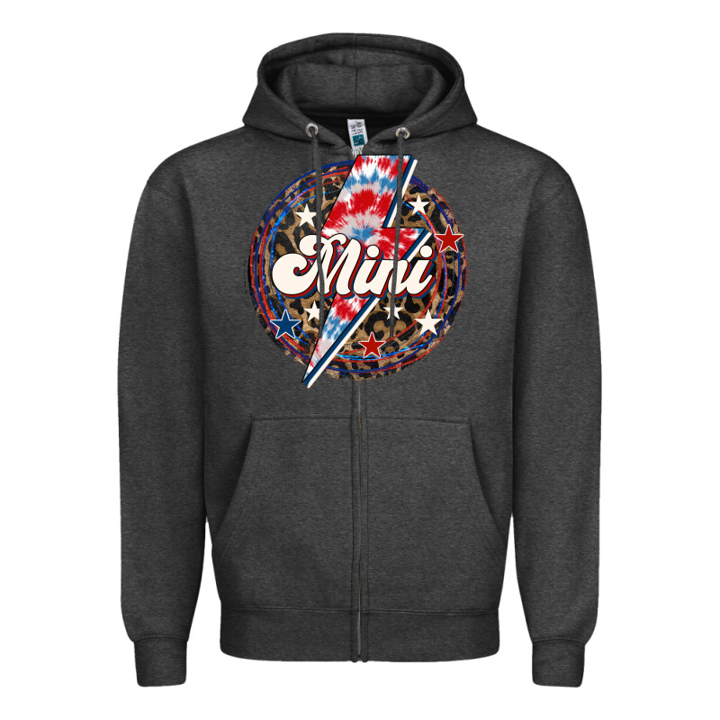 Western Mini Patriotic Zipper Hoodie by LillyAllenDesigns | Teevron