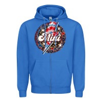 True Royal Western Mini Patriotic Zipper Hoodie - LillyAllenDesigns