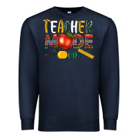 Navy teacher mode on Premium Sweatshirt - NancyCooperArtShop