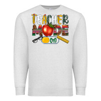 Oatmeal Heather teacher mode on Premium Sweatshirt - NancyCooperArtShop