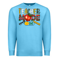 Ocean Blue teacher mode on Premium Sweatshirt - NancyCooperArtShop