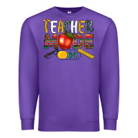 Purple teacher mode on Premium Sweatshirt - NancyCooperArtShop