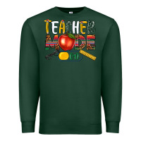 Sports Green teacher mode on Premium Sweatshirt - NancyCooperArtShop