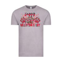 Vintage Zinc happy valentines day dog pet Vintage Tee - RacoonDesign
