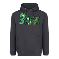 Smoke three rex Heavyweight Hoodie - MaliasSmallBusiness