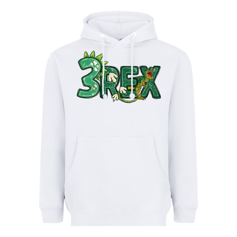 Three Rex Heavyweight Hoodie by MaliasSmallBusiness | Teevron