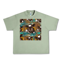 Oil Green western baby calf seamless pattern Urban Heavy Tee - HRA Design Shop