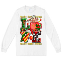 White love with coffee cup and christmas lights Long Sleeve Tee - AdoDesignShop