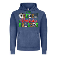 Vintage Denim busy raising ballers soccer Vintage Hoodie - Zillion Design Studio
