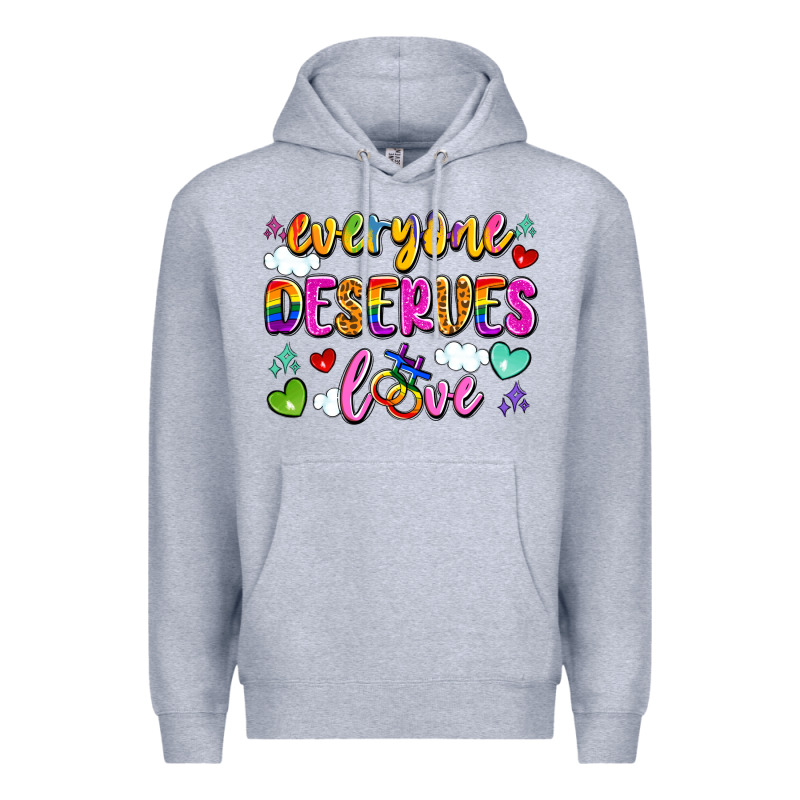 Everyone Deserves Love Premium Hoodie by Artiststas | Teevron