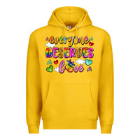 Lemon everyone deserves love Premium Hoodie - Artiststas