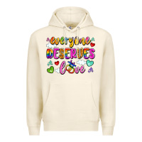 Tofu everyone deserves love Premium Hoodie - Artiststas