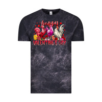 Cloud Black happy valentines day Vintage Tee - RacoonDesign